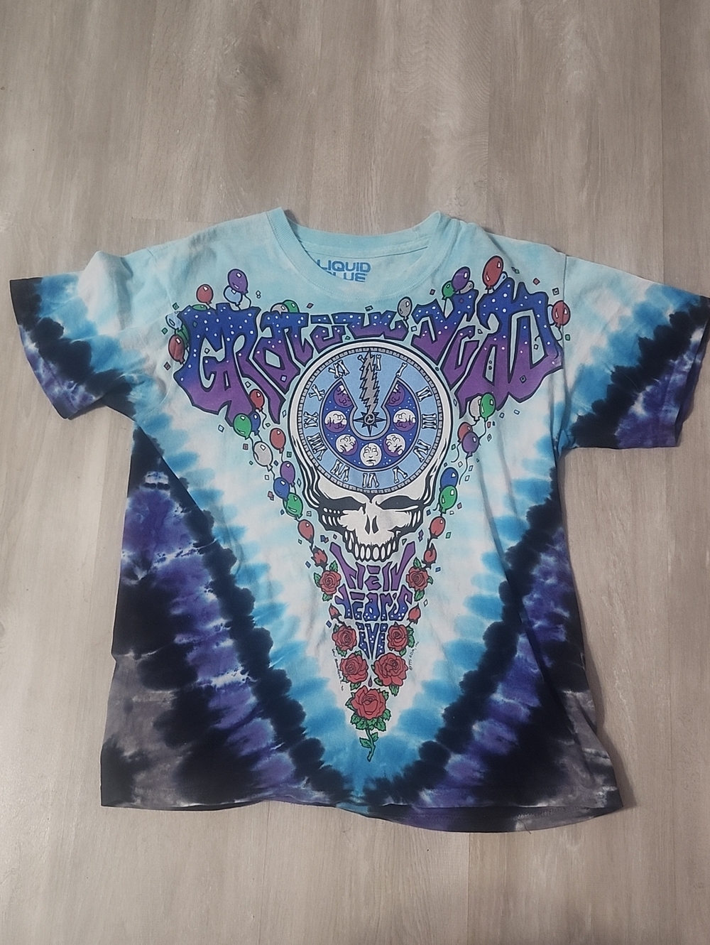 Grateful Dead Midnight Hour T-Shirt (Liquid Blue)